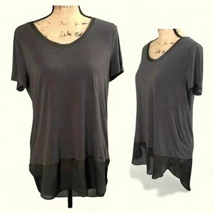 Merona Layered Hem Tunic Size: Large